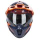 Klim Krios Pro ECE, DOT Endurohelm Echo schwarz orange blau