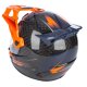 Klim Krios Pro ECE, DOT Endurohelm Echo schwarz orange blau