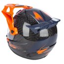 Klim Krios Pro ECE, DOT Endurohelm Echo schwarz orange blau