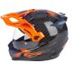 Klim Krios Pro ECE, DOT Endurohelm Echo schwarz orange blau