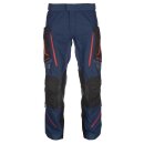 Klim Badlands Pro 2026 Motorrad Textilhose blau rot Oxide