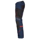 Klim Badlands Pro 2026 Motorrad Textilhose blau rot Oxide