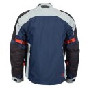 Klim Carlsbad 2026 Motorrad Textiljacke Dress blau rot Oxide
