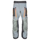 Klim Carlsbad 2026 Motorrad Textilhose Asphalt grau orange