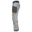 Klim Carlsbad 2026 Motorrad Textilhose Asphalt grau orange