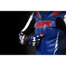 4SR RR Blue AR Lederkombi 2-teiler blau rot weiß