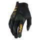 100% iTrack Sentinel Motocross-Handschuh schwarz grün