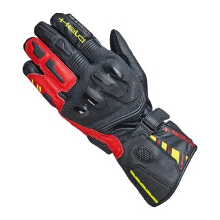 Held Evo-Thrux 3 Motorrad-Handschuh Sport schwarz weiß rot