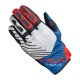 Held Hamada 2 Motorrad-Handschuh Adventure grau blau