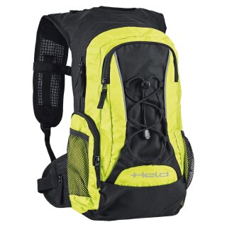 Held To-Go 2 Rucksack wasserabweisend schwarz neongelb