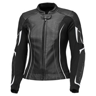 Held Debbie 3 Damen Motorradjacke Leder schwarz weiß