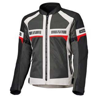 Held Tropic 4 Motorrad-Jacke Sommer grau rot