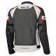Held Tropic 4 Motorrad-Jacke Sommer grau rot