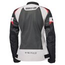 Held Tropic 4 Damen Motorrad-Jacke Sommer grau rot
