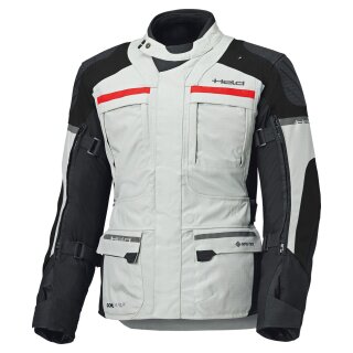 Held Carese 3 Motorrad-Jacke Adventure grau schwarz