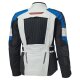 Held Carese 3 Motorrad-Jacke Adventure grau blau