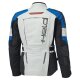 Held Carese 3 Motorrad-Jacke Adventure grau blau