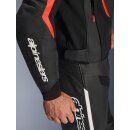 Alpinestars GP Force V2 Motorrad-Jacke schwarz neonrot
