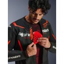 Alpinestars GP Force V2 Airflow Motorradjacke schwarz neonrot