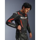 Alpinestars GP Force V2 Airflow Motorradjacke schwarz neonrot