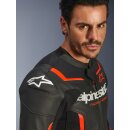 Alpinestars GP Force V2 Airflow Motorradjacke schwarz neonrot