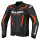 Alpinestars GP Force V2 Airflow Motorradjacke schwarz neonrot