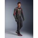 Alpinestars GP Force V2 Airflow Motorradjacke schwarz neonrot