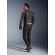 Alpinestars GP Force V2 Airflow Motorradjacke schwarz neonrot
