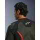Alpinestars GP Force V2 Airflow Motorradjacke schwarz neonrot