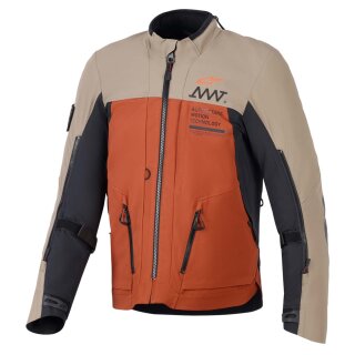 Alpinestars AMT-8 Stretch XF Motorrad-Jacke braun schwarz