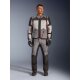 Alpinestars Andes V4 Motorrad-Jacke Ice grau schwarz rot