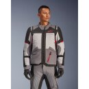 Alpinestars Andes V4 Motorrad-Jacke Ice grau schwarz rot