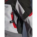 Alpinestars Andes V4 Motorrad-Jacke Ice grau schwarz rot