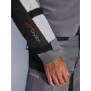 Alpinestars Andes V4 Motorrad-Jacke Ice grau schwarz rot