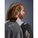 Alpinestars Andes V4 Motorrad-Jacke Ice grau schwarz neongelb
