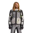 Alpinestars Andes V4 Motorrad-Jacke Ice grau schwarz neongelb