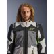 Alpinestars Andes V4 Motorrad-Jacke Ice grau schwarz neongelb