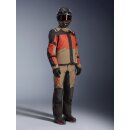 Alpinestars Andes V4 Motorrad-Jacke braun rot schwarz