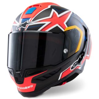 Alpinestars Supertech R10 Carbon Helm Jack Miller rot