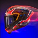 Alpinestars Supertech R10 Carbon Helm Jack Miller rot