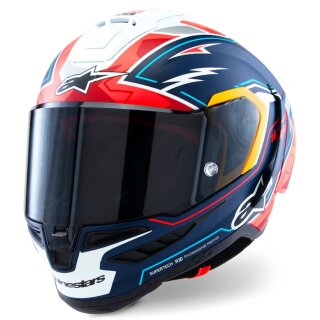 Alpinestars Supertech R10 Carbon Helm Pedro Acosta rot weiß