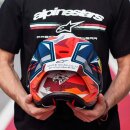Alpinestars Supertech R10 Carbon Helm Pedro Acosta rot weiß