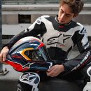 Alpinestars Supertech R10 Carbon Helm Pedro Acosta rot weiß