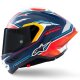 Alpinestars Supertech R10 Carbon Helm Pedro Acosta rot weiß