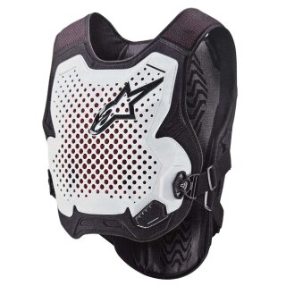 Alpinestars Tech-Air MX Airbag-Weste weiß rot
