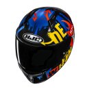 HJC C10 Fop Integralhelm Motorrad Mc23 blau schwarz rot