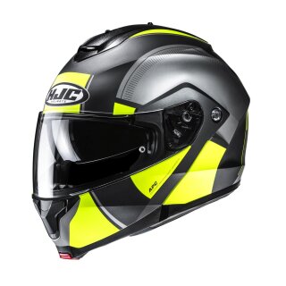 HJC C91N Jyn Motorrad Klapphelm Mc3HSF matt neongelb grau