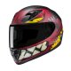 HJC Y10 Frank Motorrad Kinderhelm Mc1SF matt rot schwarz