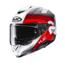 HJC Rpha 72 Phyta Integralhelm Mc1 weiß rot