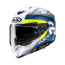 HJC Rpha 72 Phyta Integralhelm Mc3H weiß blau neongelb